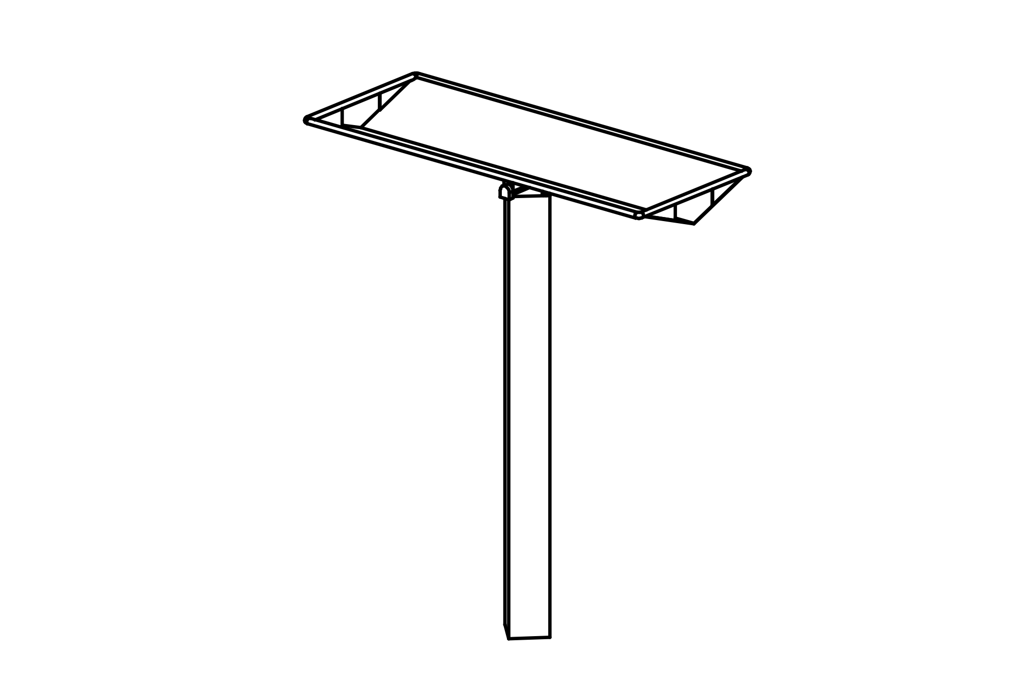 See-saw Basin, length = 1.50 m