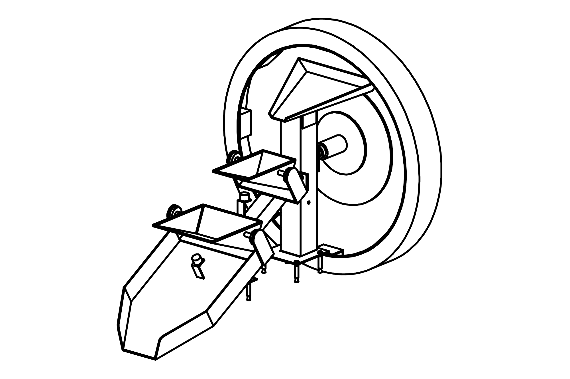 Rotating Conveyor with Tipper Trays