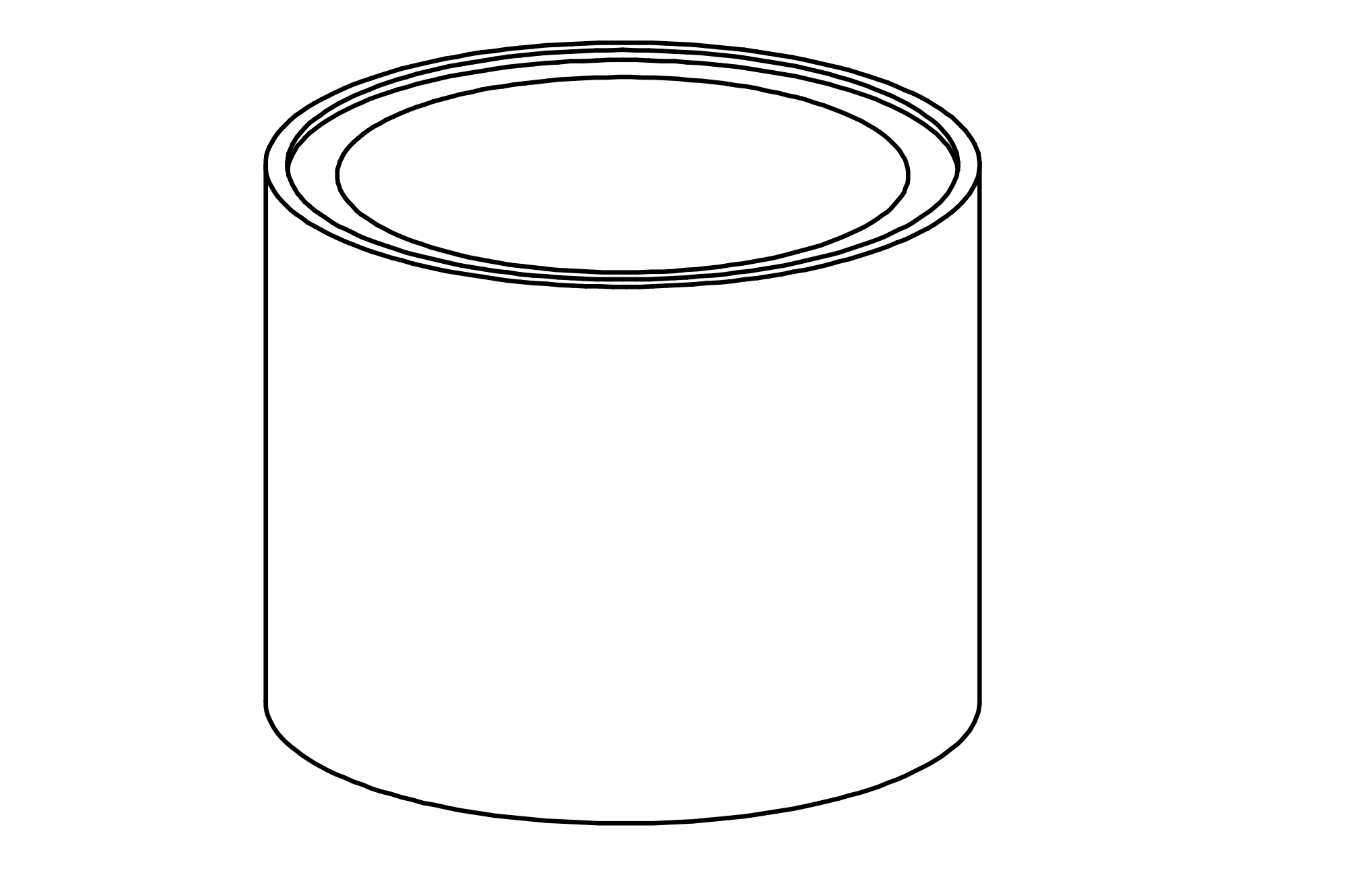 Pedestal Pipe, height = 0.80 m