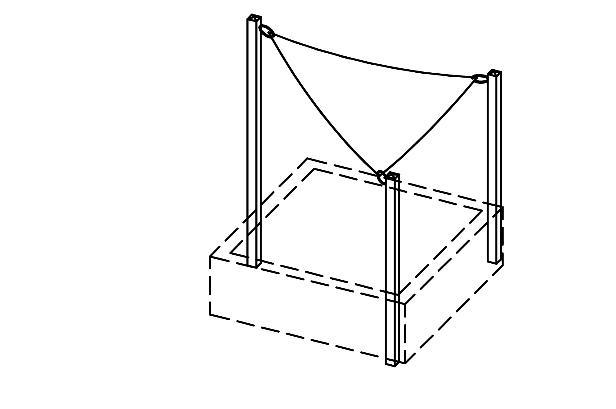 Sun Sail for Sand Box and Chill-Out Box