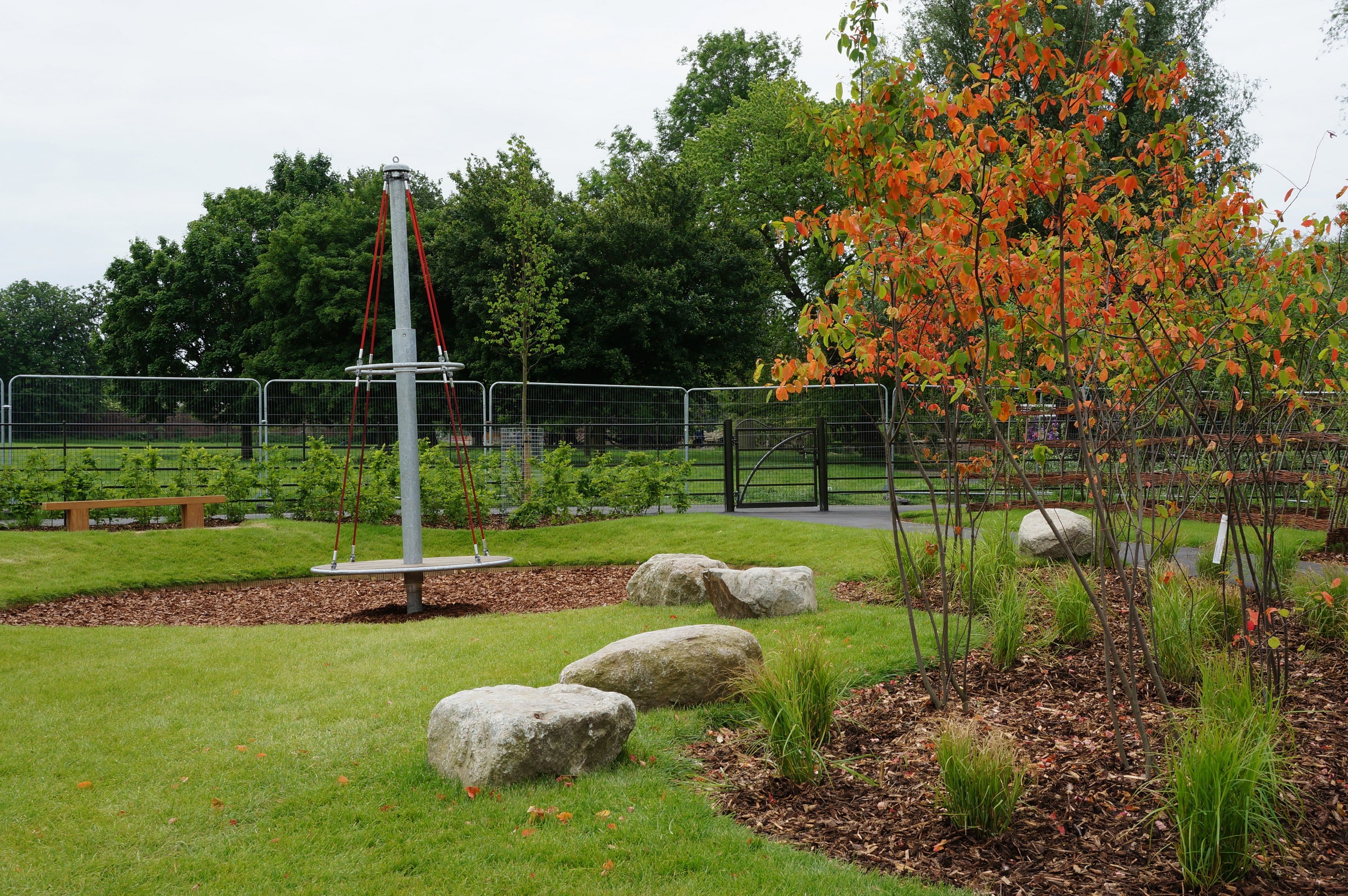 Natural open space designed for informal play